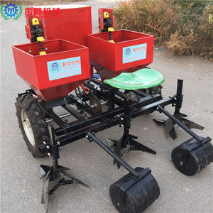 Machine agricole pour la plantation et le semis de pommes de terre, à double tranchée et double rangée, pour installation sur tracteur - Product Image 4