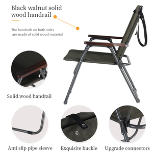 Silla Plegable de Acero OEM de Alta Calidad para Camping, Playa y Picnic, Tipo Kermit, Portátil - Product Image 4