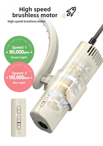 Producto Popular 2026: Secador de Cuello para Perros Manos Libres, Secador de Mascotas, 110000 RPM, Ajustable para Gatos, Fácil Almacenamiento, 1000W - Product Image 5
