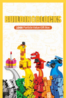 1000 pièces briques bricolage modèle voiture dinosaure artisanat accessoires blocs de construction ensembles jouets éducatifs pour enfants jouets d'apprentissage