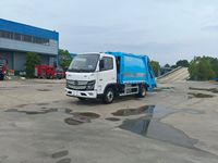 Camion à ordures diesel Dongfeng 4x2 de 19 mètres cubes avec compacteur (Transmission manuelle pour le recyclage)