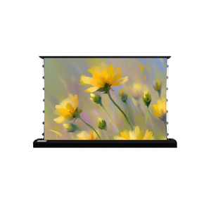 Écran de projection motorisé de 100 pouces 4K HD ALR écrans de projection enroulés, projecteur laser UST Home Cinema - Product Image 3