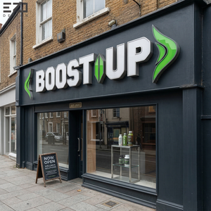 Letrero Comercial para Exteriores EZD, Letrero Luminoso para Negocios, Letrero para Puerta de Tienda de Cigarrillos - Product Image 2