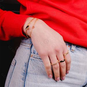 Gemnel Liefde Van Mijn Leven Armband Set Magnetische Hart Link Kettingen Paar Armbanden Romantische Cadeau Sieraden - Product Image 6