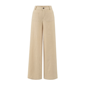 Nuovo Modello 2026: <span class=keywords><strong>Pantaloni</strong></span> Casual a Vita Alta in Cotone e <span class=keywords><strong>Lino</strong></span>, Gamba Larga, Nuovi <span class=keywords><strong>Pantaloni</strong></span> <span class=keywords><strong>Slim</strong></span>-fit Larghi e Dritti da Donna per l'Autunno - Product Image 2