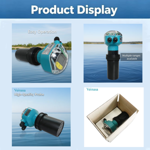 Transmisor de nivel de líquido digital, medidor de medición para sensor de nivel de agua ultrasónico de Río, 2 uds. - Product Image 2