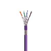 AMPXL Cable de red Fabricante CCA Exterior Ftp Cat6 Cat6a Cat5 Cat5a Cable de red con mensajero