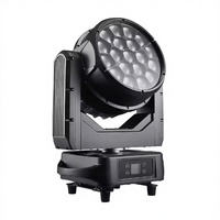 Lampu Sorot Bergerak Profesional IP65 Tahan Air 19 Mata Bee Eye 900W 5-60 Zoom RGBW LED Wash Beam DMX512 Aktif Suara untuk Panggung