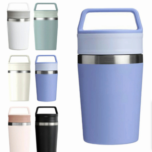 Tazza da Caffè per Auto Isolata/Refrigerata in Acciaio Inox 304 con Manico e Display della Temperatura, Ecologica, Novità 2025 - Product Image 3