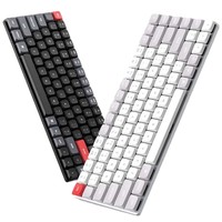 Clavier mécanique K3Max Tri-mode à profil bas, interrupteurs Tea, 84 touches rétroéclairées pour le bureau, le travail, l'e-sport, ultra-fin et portable