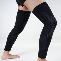 Genouillères et Coudières de Compression Sportives Médicales, Manchons de Soutien pour la Course, Longues Manchons Chauffants de Protection pour les Jambes