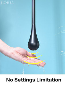 Nero opaco bacino acqua di rubinetto singola maniglia bagno soffitto <span class=keywords><strong>lavabo</strong></span> rubinetto - Product Image 3