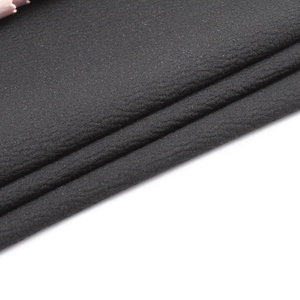 97% polyester 3% spandex corée crêpe spandex tissu personnalisé tricot plongée crêpe matériel tissus avec crêpe pour vêtements - Product Image 5