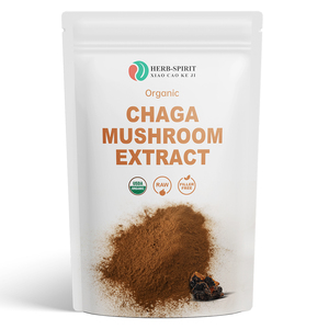 Extrait de champignon Chaga biologique Herspirit Chine, poudre d'<span class=keywords><strong>or</strong></span> noir de champignon Chaga, extrait de Chaga, extrait à base de plantes - Product Image 1
