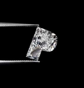 Bague de fiançailles en diamant de taille unique en forme de P, cultivé en laboratoire, certifié IGI, 1,34 CT, 8,2x6,2 mm, CVD - Product Image 4