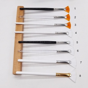 Brocha <span class=keywords><strong>de</strong></span> Estética Facial <span class=keywords><strong>de</strong></span> 20 mm <span class=keywords><strong>de</strong></span> Longitud, Brocha <span class=keywords><strong>de</strong></span> Abanico Mediana para Exfoliar, Brocha para Aplicar Mascarillas en Crema - Product Image 5