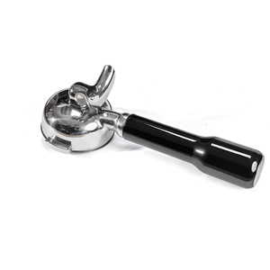 Porte-filtre à expresso 58 mm en acier inoxydable, simple ou double bec, pour usage domestique - Product Image 1