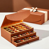Boîtes de Baklava Eid Mubarak, Emballage Cadeau de Mariage, Barres de Chocolat et Dattes, Boîte Cadeau de Dubaï, Emballage de Pâtisserie Ramadan
