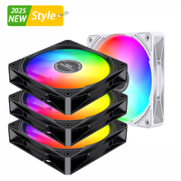 Ventilateur de refroidissement CPU pour boîtier d'ordinateur LOVINGCOOL 120 mm en cuivre ARGB avec roulement fluide, ventilateur de jeu RGB