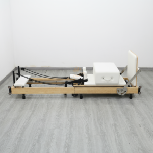 Cama con núcleo de <span class=keywords><strong>Pilates</strong></span> de madera de roble duradera de alta calidad, portátil y plegable a bajo precio para estudio de fitness y trabajo corporal - Product Image 4