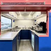 Food Truck à Démarrage Rapide - Camion de Restauration Rapide et de Chocolaterie, Disponible à la Vente à Tout Moment, Personnalisable et Conçu pour Être Conduit