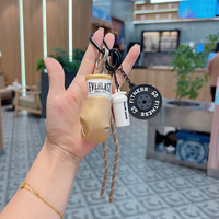Porte-clés créatif coréen de style IG en PVC Hecion Miu, accessoire de sport, porte-clés sportif, mousqueton, porte-clés pour bouteille d'eau de boxe