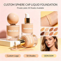 Fond de Teint Liquide Matifiant et Waterproof Personnalisable avec Logo, Vente en Gros, Contrôle du Sébum, Protection Solaire, Végan, Couvrance Totale – Meilleure Vente
