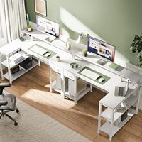 Vente chaude de haute qualité motorisé bureau debout blanc hauteur réglable bureau d'ordinateur Table de jeu électrique bureau de travail en métal