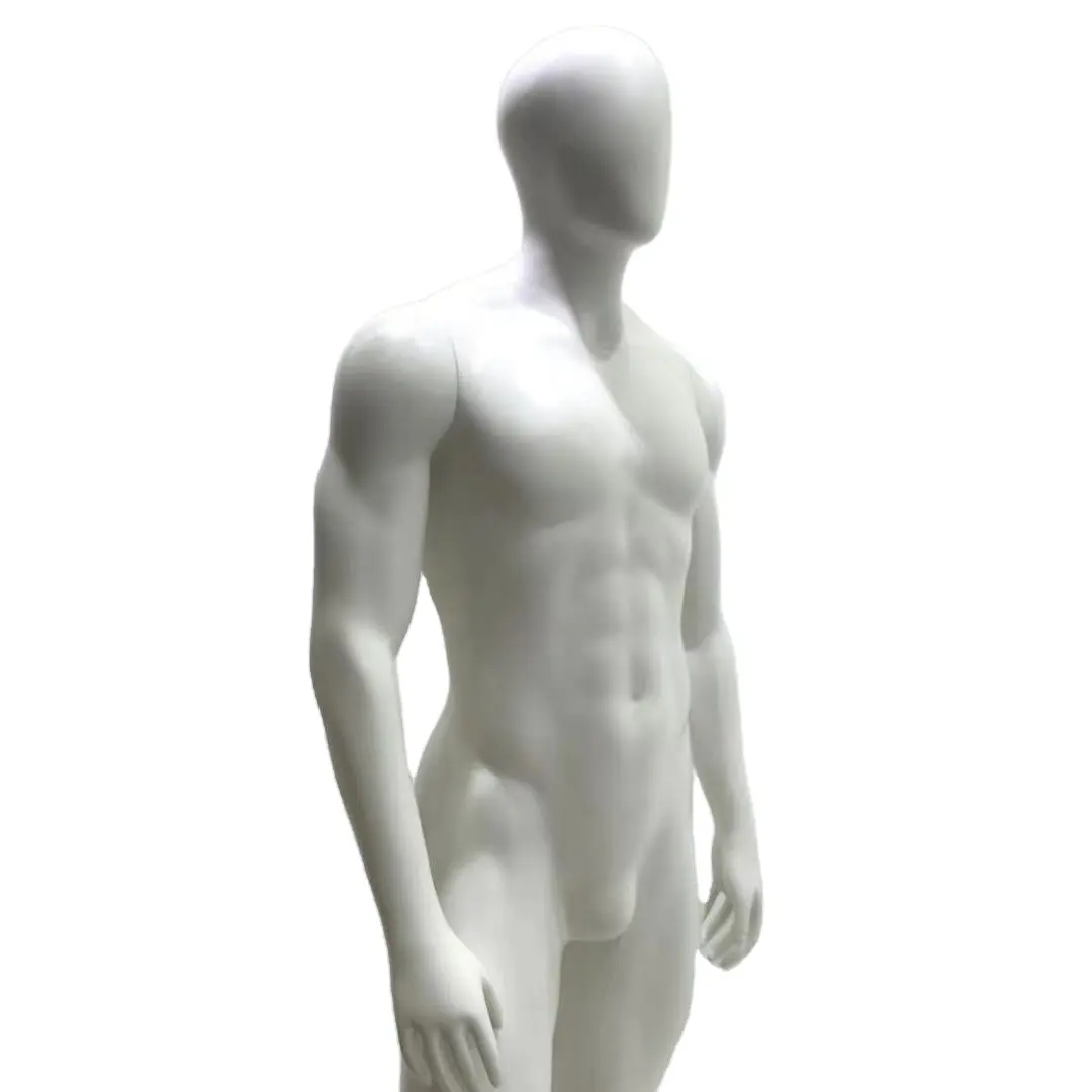 Modern Custom Clothing Window Display Full Body Male Mannequin Standing Muscle Men Dummy Models Manikin for Clothing