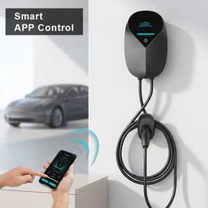 <span class=keywords><strong>Prix</strong></span> compétitif, chargeur EV de type 2 7 kW avec câble de 5 m, 32 <span class=keywords><strong>A</strong></span>, borne de recharge murale AC, application et RFID, norme IEC 62196 - Product Image 1