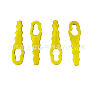 Rotary Lawnmower Blades L70 Gourd Shaped Plastic Manual Push Reel Mower Parts Red Orange Yellow - Product Image 2