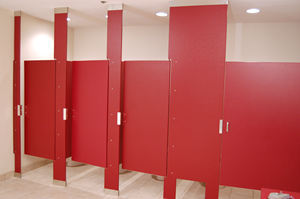 <span class=keywords><strong>Tablero</strong></span> laminado compacto impermeable fenólico de 10mm y 12mm HPL <span class=keywords><strong>para</strong></span> divisiones de orina, laminado Formica, cubículos de inodoro, Partición de Ducha - Product Image 4