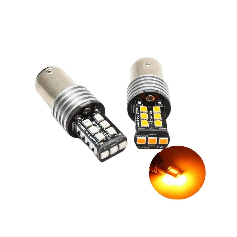 Torche de voitures led 12V 24V, w16w T15 2835 15smd, éclairage de recul haute luminosité