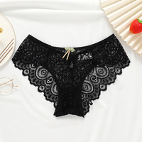 ZhenShangMei Culotte Sexy en Dentelle pour Femme, Sous-Vêtements Respi_rans avec Coupe Coquine et Taille en V, Shorty Féminin