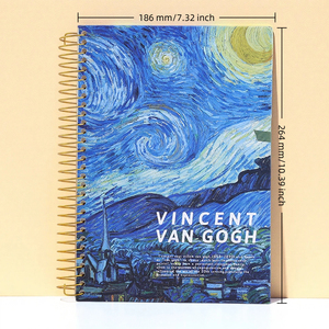 Stationery Bulk Wholesale Sublimation <strong>Cheap</strong> Bound Hard Cover <strong>A5</strong> <strong>Notebooks</strong> Hardcover Binding Custom <strong>Spiral</strong> <strong>Notebook</strong> - Product Image 6