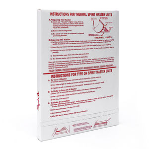 100 feuilles <span class=keywords><strong>de</strong></span> papier thermique pour transfert <span class=keywords><strong>de</strong></span> <span class=keywords><strong>tatouage</strong></span>, format A4, 4 couches, papier <span class=keywords><strong>carbone</strong></span> pour artiste - Product Image 2