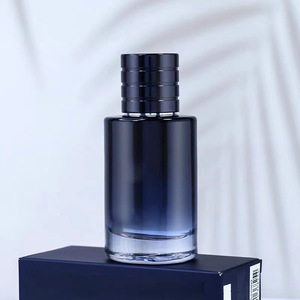 Botella cilíndrica de perfume de 30/50/100ml Botella de spray redonda Botella de vidrio de fragancia para hombres salvajes - Product Image 2