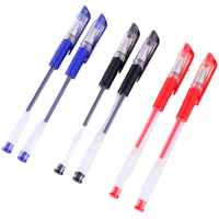 Stylos gel à pointe bille 0,5 mm |   3 couleurs, encre de grande capacité, recharges remplaçables, poignée antidérapante pour l'écriture quotidienne au bureau et à l'école