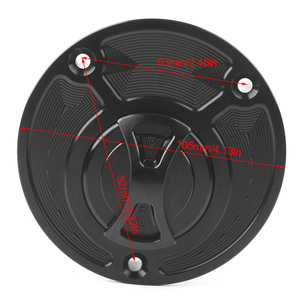 Racepro ฝาปิดถังน้ำมันเชื้อเพลิงมอเตอร์ไซค์,สำหรับ Yamaha MT01 R6 R1 FZ1 FZ6 FZ16 <span class=keywords><strong>YZF</strong></span> R15 R125 FJR <span class=keywords><strong>1300</strong></span> MT07สำหรับ996 998 848 1098 - Product Image 3