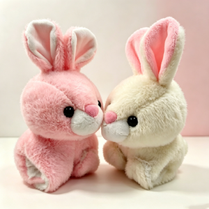 Braccialetti a scatto in peluche assortiti all'ingrosso: volpe, coniglio, scimmia - Giocattoli morbidi imbottiti per bambini, ideali come regali per feste di compleanno - Product Image 5