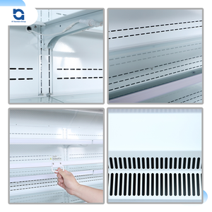 Comercial 470L a 1260L Multideck Chiller Refrigerador Modo de refrigeración por aire Vitrina para tienda de conveniencia y exhibición de supermercado - Product Image 6
