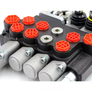 Válvula Direccional Monobloque de 4 Vías P40 Manual y con Joystick, Piezas de Maquinaria de Construcción del Fabricante Global - Product Image 5