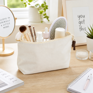 Customized Cute Cartoon Canvas Zipper <b>String</b> Handle Large Eco-Friendly Durable Portable Fashion Personalized Makeup <b>Bag</b> - Product Image 4