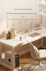 Mesa de computador para escritório em casa simples para estudantes aprenderem e escreverem com estante - Product Image 6