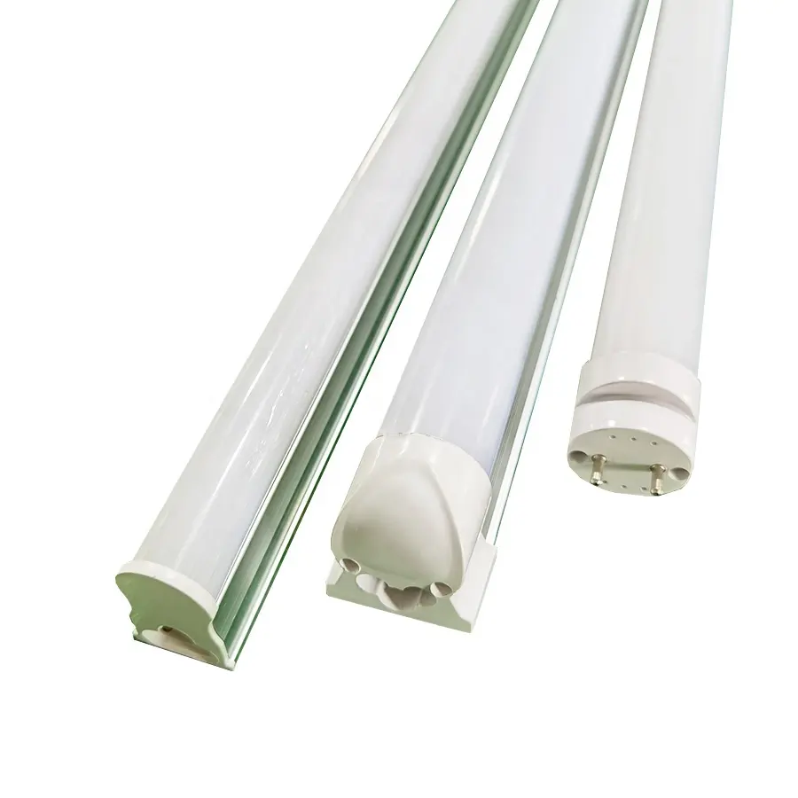 Tubo de luz LED personalizado 1000mm 16-18w t5 t8 branco puro 7 9 10 16 21 24 36 watts