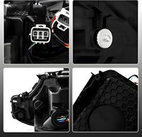 Conjunto de Faros Delanteros LED Modificados para Toyota Camry 2018-2023 XV70, Repuesto de Faros Delanteros para Automóvil, Suministro de Fábrica de Autopartes