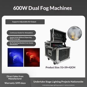 Máquina de Humo de Alta Potencia para Escenarios, 3000W-5000W, Generador de Humo Profesional a Base de Agua, Salida Doble para Efectos de Iluminación en Grandes Escenarios - Product Image 2