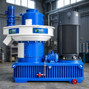 Machine à granulés de biomasse de 8 mm pour la production de carburant industriel, moulin à granulés de bois automatique pour le traitement de la sciure et l'agriculture - Product Image 5