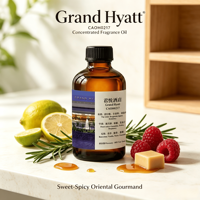 CAOH0217 Huile parfumée Grand Hyatt, parfum oriental gourmand, huile aromatique longue durée pour hall d'hôtel, diffuseur de parfum commercial