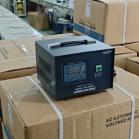 Régulateur de tension automatique personnalisable TND/SVC 3000VA/3KVA 110V 220V avec bobine en cuivre, stabilisateur électrique domestique